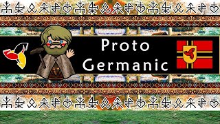 The Sound of the ProtoGermanic language Numbers Vocabulary amp Story [upl. by Sirah]