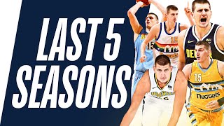 Nikola Jokics Top Plays  Last 5 Seasons [upl. by Einaffets]