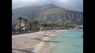 Places to see in  Palermo  Italy  Mondello beach [upl. by Peonir]