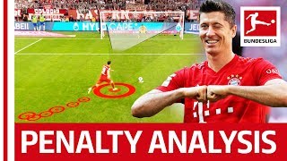 Robert Lewandowski  How To Score The Perfect Penalty [upl. by Sitoeht]