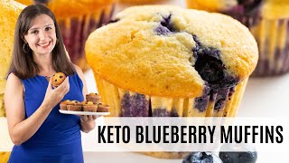 THE BEST KETO MUFFINS Quick Easy And Moist [upl. by Jain]