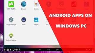 How to open apk files on PC Computer and Laptop [upl. by Cheri]