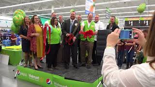 Walmart Neighborhood Market Grand Opening  102517 [upl. by Ahsilac60]