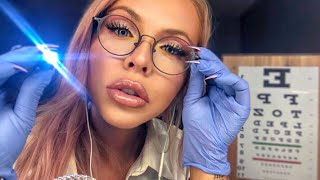 ASMR 🔎 EYE DOCTOR EXAM amp FRAMES FITTING FOR YOUR FACE SHAPE ROLEPLAY [upl. by Mcintyre]