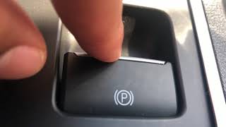 FORD ESCAPE  PARKING BRAKE How to turn on and off [upl. by Speroni]