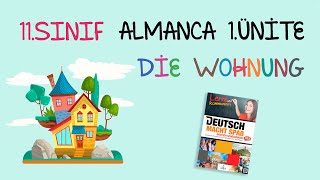 11Sınıf Almanca  1Ünite  Die Wohnung  Part 1 [upl. by Haerdna]