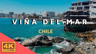 Viña Del Mar Chile 4k Attractions amp Things To Do [upl. by Kentigera]