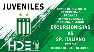 Excursionistas vs Sp Italiano  Fecha 21 [upl. by Joete]