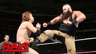 Braun Strowman vs Chase Silver Raw Oct 3 2016 [upl. by Neenaej]