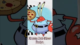 Krusty Krab Pizza Recipe [upl. by Leinto445]