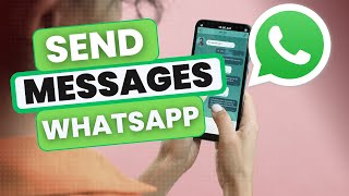 How to Send Messages on WhatsApp Android [upl. by Gerstner]