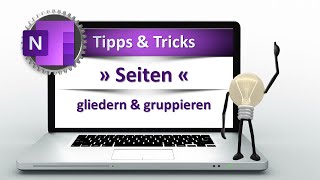 Zaubern mit OneNote » Seiten gliedern amp gruppieren « [upl. by Tsiuqram]