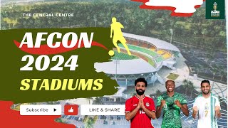 The 6 Stadiums To Host The 2024 AFCON Tournaments Ivory Coast [upl. by Adham]