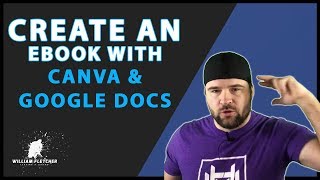 How to create an ebook with canva amp google Docs canva tutorial [upl. by Seward]