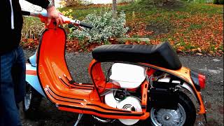 SLUK  Supertune  electric start Lambretta [upl. by Marilla]