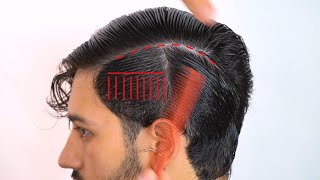 Tutorial Corso taglio uomo Step by step Andrew Barbershop  Italian Haircut [upl. by Eldreda]