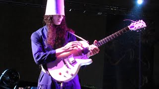 Buckethead  AMAZING Guitar Solo in NYC [upl. by Arrio]