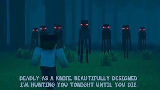 MINECRAFT ENDERMAN RAP Official 1 Hour Version  With Lyrics [upl. by Onairot]