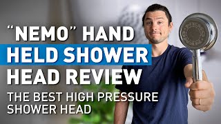 The Best High Pressure Shower Head NEMO Hand Held Shower Head Review [upl. by Jaquenette]