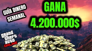 🔥NUEVO 4 MISIONES PARA GANAR MUCHO DINERO Y RP MILLONES en GTA 5 ONLINE SOLO Y SIN AYUDA 20024 [upl. by Alyse794]