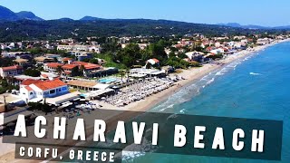 Acharavi Beach Corfu  GREECE 🇬🇷 [upl. by Annovad]