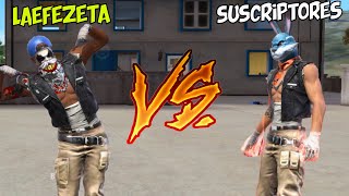 🛑FREE FIRE EN VIVO  PVP CONTRA SUSCRIPTORES  LaEfeZeta [upl. by Kcorb]