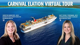 Carnival Elation Virtual Tour [upl. by Ammon798]