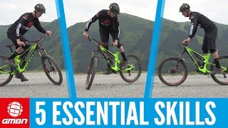 Five Essential Skills To Master On Your Mountain Bike [upl. by Rapp]