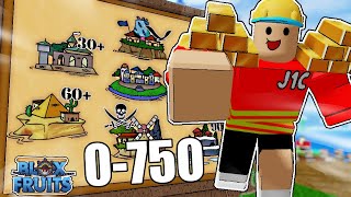 lvl 0 to lvl 750 locations The Best Guide to Level Up in The OLD WORLD  Blox Fruit [upl. by Wolfy662]