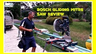 Tool Review  Bosch Gliding Mitre Saw GCM 12 GDL [upl. by Friday]