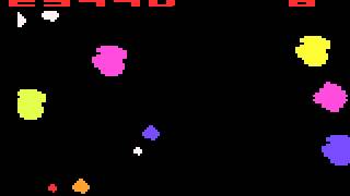 Atari 2600 Game Asteroids 1981 Atari [upl. by Caitrin4]