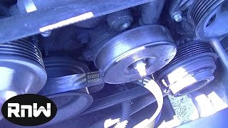 Mercedes C230 Serpentine Belt Tensioner Shock Replacement [upl. by Seen]