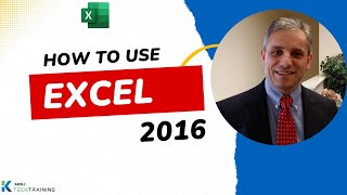 Excel Tutorial 2016 Excel Part 1 of 2  Beginner to Intermediate Tutorial [upl. by Gleda]