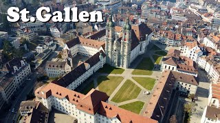 Sehenswürdigkeiten der Stadt StGallen Schweiz [upl. by Baiss209]