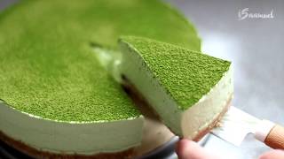 Green Tea Matcha Cheesecake No Bake  Recipe [upl. by Nylatsyrk700]