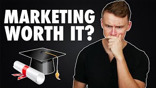 Is a MARKETING DEGREE worth it [upl. by Chessy485]