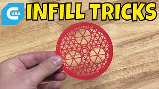 Infill Design Tricks using Per Model Settings in Cura Slicer 4x [upl. by Frick692]