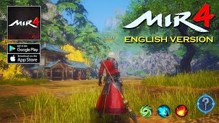 MIR4  English Version  MMORPG Gameplay AndroidIOS [upl. by Viridissa916]