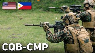 US Marines Philippines Armed Forces  CQB Combat Marksmanship Drills 2024 [upl. by Nicoline]