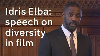 Idris Elba Speech on diversity in the media and films [upl. by Dnomde]