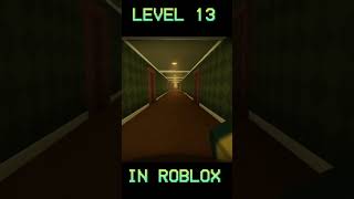 Level 13 in roblox  backrooms found footage style [upl. by Derfniw]