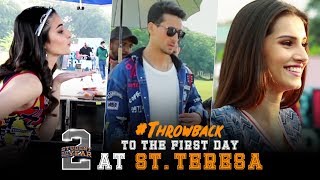 SOTY2  Throwback To The First Day At StTeresa  Tiger Shroff  Tara  Ananya [upl. by Selohcin]