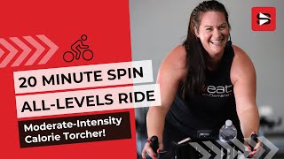 Free 20 Minute Spinning Workout  Spin to Begin Beginner Spin Class [upl. by Leakcim]