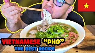 The BEST Vietnamese PHO Recipe [upl. by Aryl492]