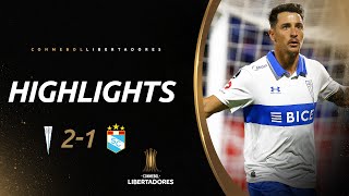 U Católica vs Sporting Cristal 21  RESUMEN  CONMEBOL Libertadores 2022 [upl. by Ojahtnamas]