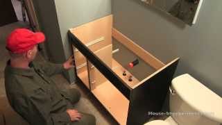 How To Install a Bathroom Vanity [upl. by Glaab]