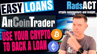 CryptoLoans AltCoinTrader launches Easy Loans [upl. by Oirasec]