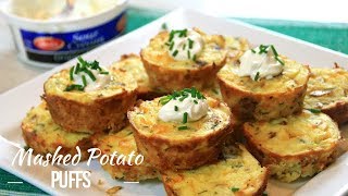 Delightful Mashed Potato Puffs [upl. by Aleunam]