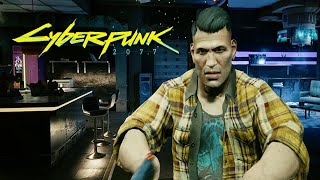 Cyberpunk 2077 How to get in Aarons apartment Gig scrolls before swines [upl. by Barbe255]