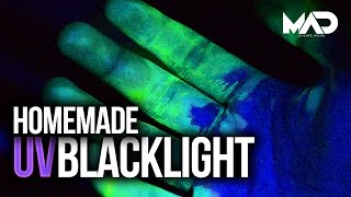 How to make a UV black light EASY [upl. by Sitarski]